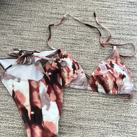 Matte Collection Bikini in Brown Marble 🆕 - Picture 3 of 5